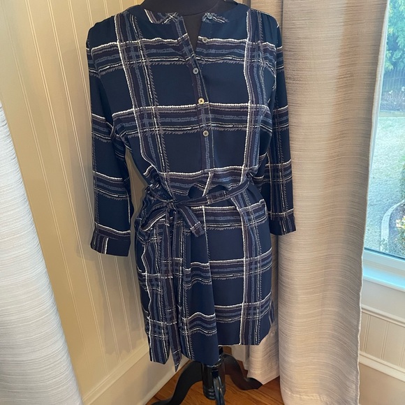 Loft striped formal dress - Picture 2 of 5